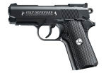 Пневматический пистолет Umarex Colt Defender, с пластиковыми насадками, чёрный, 5.8310