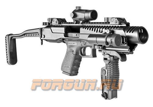 Комплект для модернизации Glock, четыре планки Weaver/Picatinny, складной приклад, FAB Defense, FD-KPOS G2 GLOCK 17/19