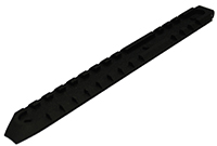 Кронштейн база вивер/пикатини/weaver на крышку ствольной коробки ВПО-205, РПК  IRBIS-GUN, алюминий (черный)